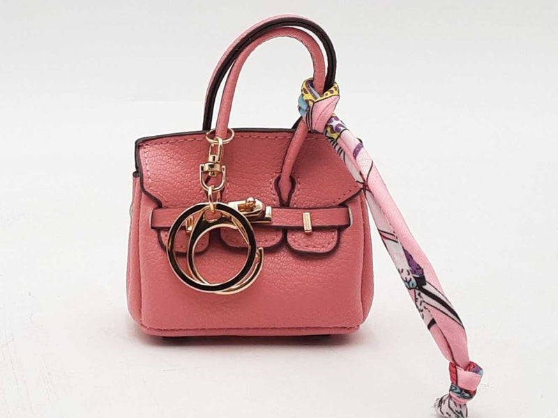 Mini Doggie Bag Charm Pink Aa0925csa