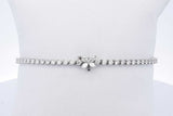 Tiffany & Co. Victoria Diamond Tennis Bracelet Platinum 8.1g 7 Inch Eb0626wxxzde