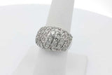 2.3cttw Diamond Ring In 10k White Gold 6.1 Grams Size 7 Eb0926ixzsa