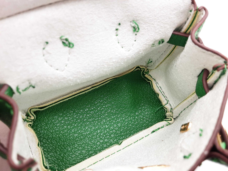 Green Mini Bag Charm Do0725ide
