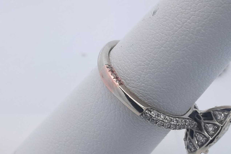 Approx. 1.4ctw Diamond Wedding Set 14k White Gold 5.3 Grams Size 6 Eb1224lxxzsa