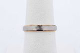 18k Yellow Gold & Platinum Ring 3.3 Grams Size 6.5 Eb1025oxzde