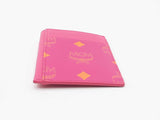 Mcm Color Splash Logo Card Case In Visetos Monogram Coated Canvas Fw0526wzdu