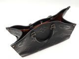 Louis Vuitton Onthego Gm Tote In Black Monogram Empreinte Leather Fw0825crxdu