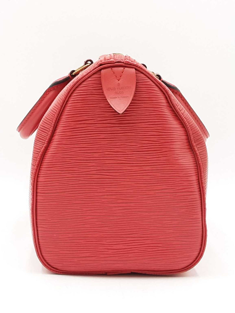 Louis Vuitton Speedy 30 Bag In Red Epi Leather Fw0825ixzdu