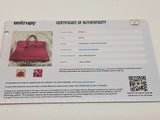 Hermes Birkin Hac 32 Rose Shocking Chevre Mysore Palladium Handbag Do1125cxzxde