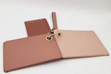 Michael Kors Tri Color Leather Trio Pouch Wristlet Wallet Eb1025orsa