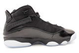 Nike Air Jordan 6 Rings 'Black Ice' Sneakers Size 10 322992-011 Eb0726ixsa