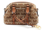 Michael Kors Logo Canvas Mini Duffle Satchel Crossbody Bag Eb0126wxde