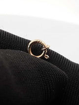 1.46 Cttw Lab Created Pear Cut Diamond & 14k Yellow Gold Station Necklace & Cert 2.1 Grams 18 Inch Fw00126irxdu