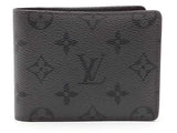 Louis Vuitton Monogram Eclipse Wallet Gray Aa0729ozxsa