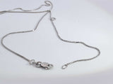 2.10 Cttw Diamond 14k White Gold 6 Grams Pendant Chain 16 In Aa0925pzxsa