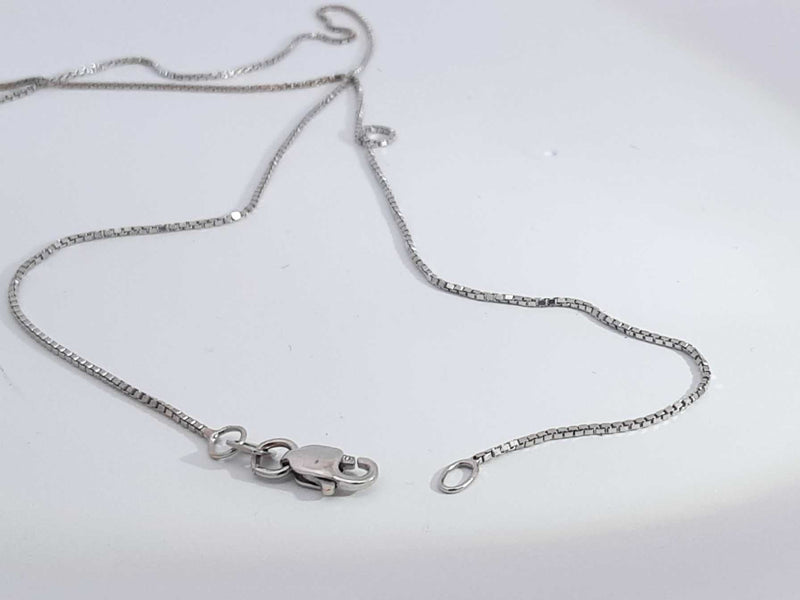 2.10 Cttw Diamond 14k White Gold 6 Grams Pendant Chain 16 In Aa0925pzxsa