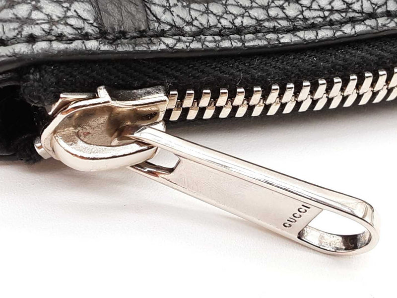 Gucci Jumbo Medium Gg Charcoal Gray Messenger Crossbody Bag Sd1025lozxde