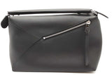 Loewe Puzzle Black Leather Top Handle Bag Eb0726cxzde