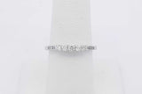 0.19cttw Diamond Ring In 14k White Gold 2.4 Grams Size 7.25 Eb0326lixsa