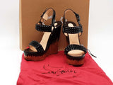 Christian Louboutin Barboullaga 140 Black Size 37.5 Aa0826lorsa