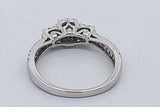 0.3cttw Diamond Ring In 10k White Gold 2.7 Grams Size 7.5 Eb0826wrxsa