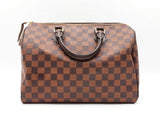 Louis Vuitton Speedy 30 Handbag In Damier Ebene Coated Canvas Fw1225rzxdu
