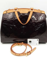 Louis Vuitton Monogram Brea Amarante Vernis Patent Top Handle Bag Eb0826irxsa