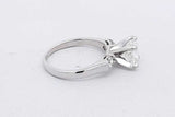 0.9cttw Diamond Ring In 14k White Gold 3.1 Grams Size 3.75 Eb0726ixzsa