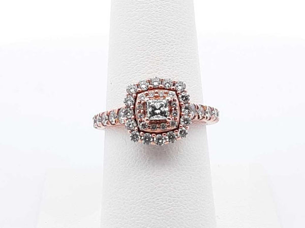 1.13ctw 14k Rose Gold 4.2 Grams Ring Size 7.5 Sd0625wczdu