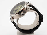 Louis Vuitton Qa173 44 Tambour Street Driver Green Steel Watch Do0425wwxzde