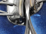 Giuseppe Zanotti Blue Velvet Sneakers Size 47 Eb0726lxzsa