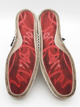 Christian Louboutin Sosoxy Spikes Pvc Panel Sneakers Eu Size 46.5 Eb0526lxzde