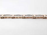 3.0 Cttw Diamond Tennis Bracelet In 10k Yellow Gold 10.1 Gram 7 Inch Fw0626crxdu