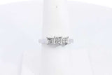 Approx. 0.36ctw Diamond Ring In 14k White Gold 3.3 Grams Size 7 Eb0724lorsa