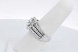 2.56cttw Diamond 14k White Gold Ring 7.3 Grams Size 7 Eb0526oorxdu
