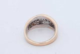 0.25cttw Diamond Ring In 14k Two Tone Gold 7.2 Grams Size 6.5 Eb0926ixzde