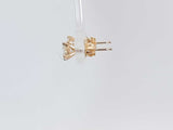 0.50 Cttw Diamond 14k Yellow Gold 0.70 Grams Stud Earrings Aa0425wrzsa