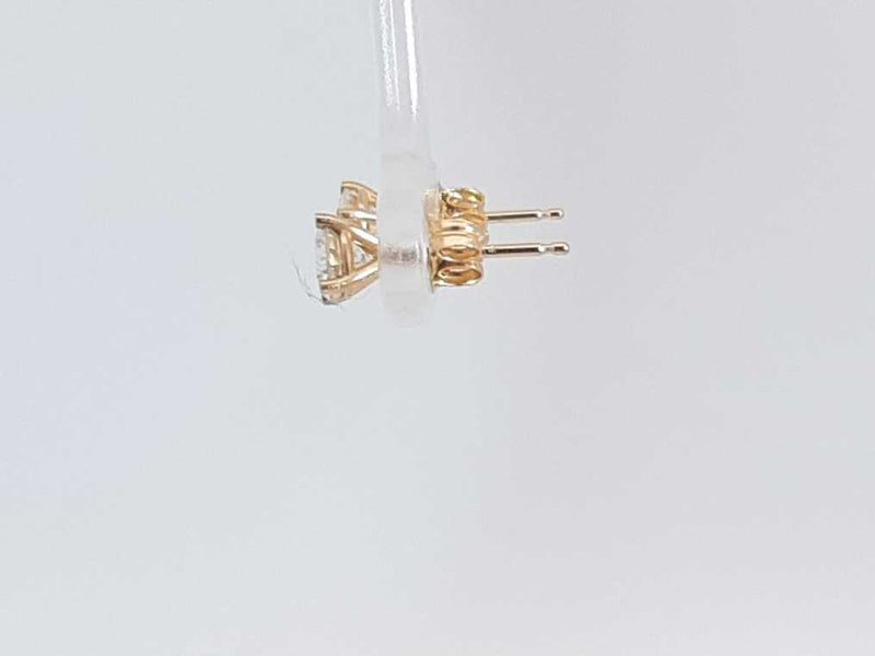0.50 Cttw Diamond 14k Yellow Gold 0.70 Grams Stud Earrings Aa0425wrzsa