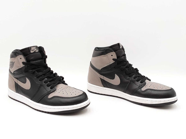 Nike Air Jordan 1 Retro "Og Shadow" Black & Gray Sneakers Size 8 Fw0725ordu