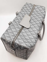 Christian Dior Lingot 50 Bag In Gray Cd Diamond Coated Canvas Fw0526exzdu
