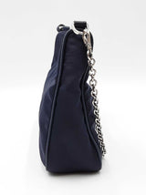 Prada Re-edition 2005 Shoulder Bag In Navy Blue Re-nylon Fw0726plzdu