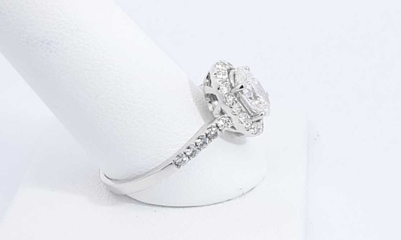 Approx. 2.36ctw Lab Grown Diamond Ring In 14k White Gold Size 9.75 Ebowxzdu