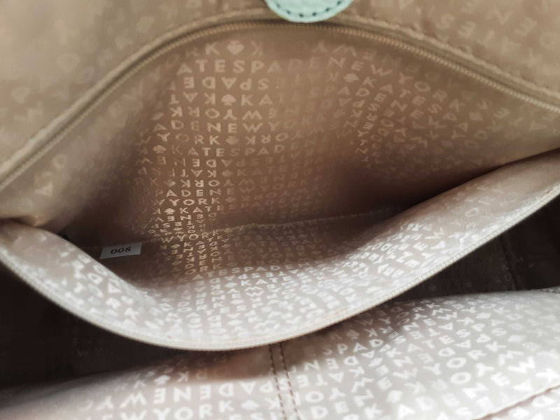 Kate Spade Spade Mulberry Street Leighann Mint Green Satchel Sd1125wzde