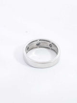 10k White Gold 0.09ctw Diamond Ring Size 9.75, 5.48 Grams Hs0324lorsa