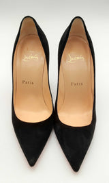 Christian Louboutin So Kate Suede Black Pumps Size 35 Eblwxsa 144010031131