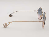 Gucci Gg0253sa Gold Sunglasses With Case Aa0726crsa