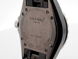 Chanel J12 Quartz 34mm Watch With Ceramic Bezel & Diamonds Eb0824oxxzdu