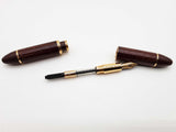 Louis Vuitton Cargo Brown Alligator Leather Fountain Pen Do0726rxzde