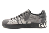 Dolce & Gabbana Portofino Camo Print Sneakers Size 9 Eb1125rxdu