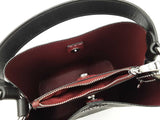 Coach Small Town Bucket Bag In Gray & Black Signature C Coated Canvas Fw0726rzdu