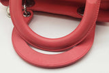 Christian Dior Quilted Cannage Lady Dior Top Handle Bag Eb0826exzde