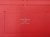 Louis Vuitton Steamer Leather Wallet In Red Lipstick Fw0625wzxdu