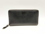 Gucci Gg Marmont Zip Around Wallet In Black Fw1224oxzsa